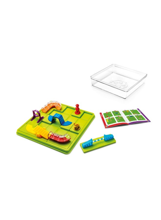 SmartGames Smart Dog Obstacle Course, Fun IQ Brain Teaser Puzzle, Cognitive Development STEM Toy with 60+ Challenges, Travel Friendly Tabletop Educational Matching Puzzle Game, Suitable for Kids 7+ - Image 2